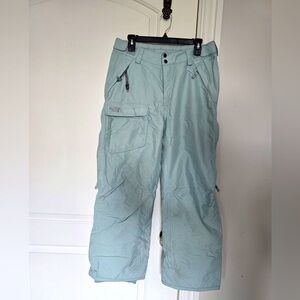 Women’s - The North Face - Turquoise Ski Pants - Large